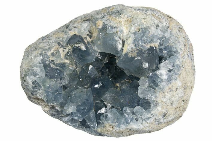 Sparkling Celestine (Celestite) Crystal Cluster - Madagascar #330439